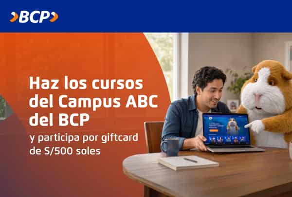 Campus ABC del BCP: cómo participar en “Aprende y Gana” y ganar Gift Cards de S/ 500