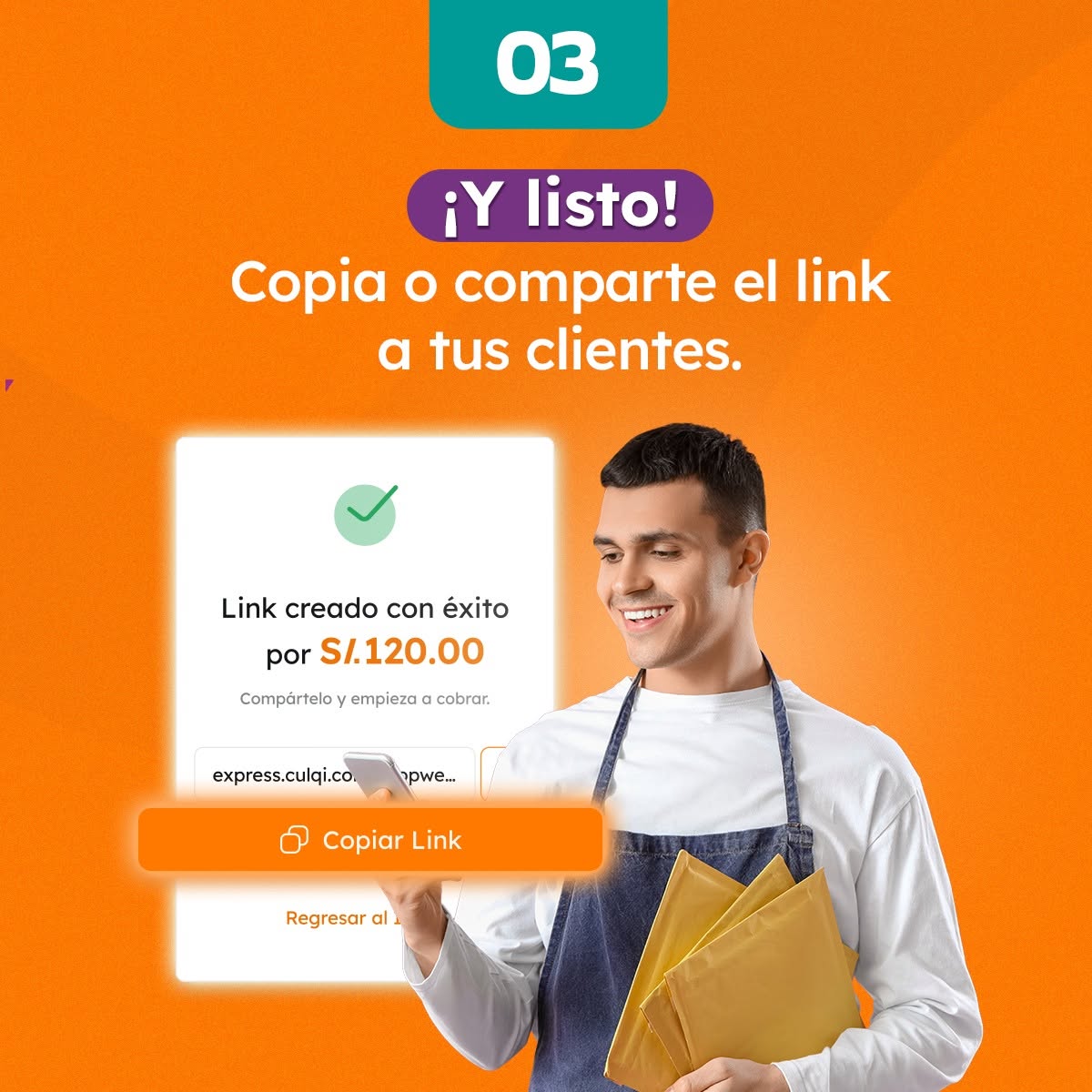 CulqiLink: crea un link de pago y cobra por WhatsApp y redes sociales
