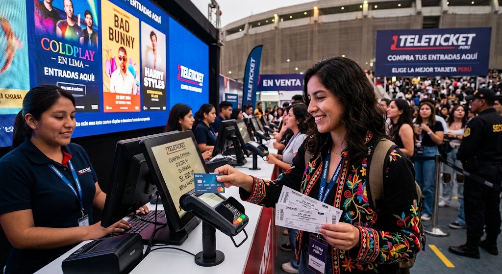 Cómo elegir la mejor tarjeta de crédito para comprar entradas a conciertos en Perú